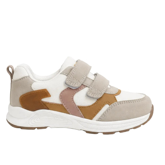 Dune colour-block strap sneaker