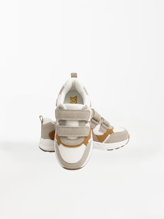 Dune Colour-Block Strap Sneaker