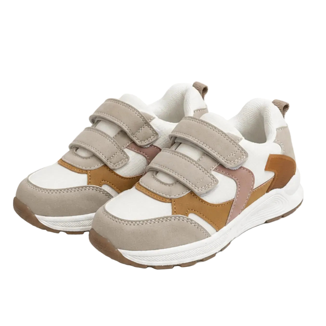 Dune colour-block strap sneaker