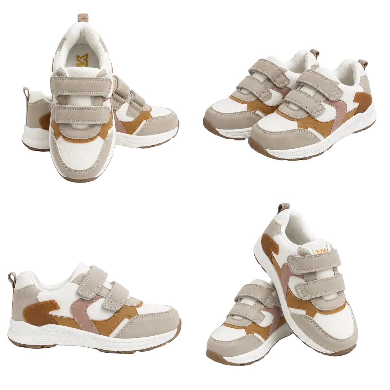 Dune colour-block strap sneaker